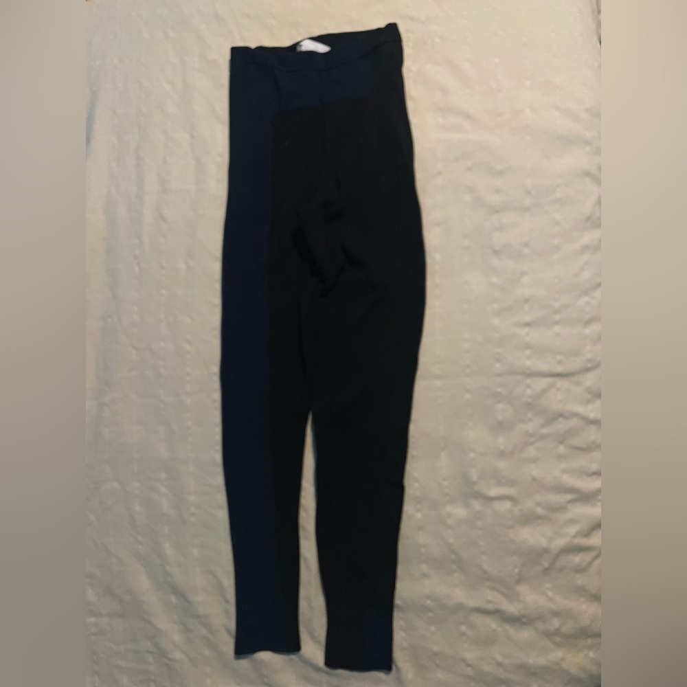 Alexander Wang Dark Knit Leggings black and navy blue 
In great condition size S